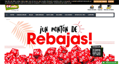 Desktop Screenshot of oksofas.es